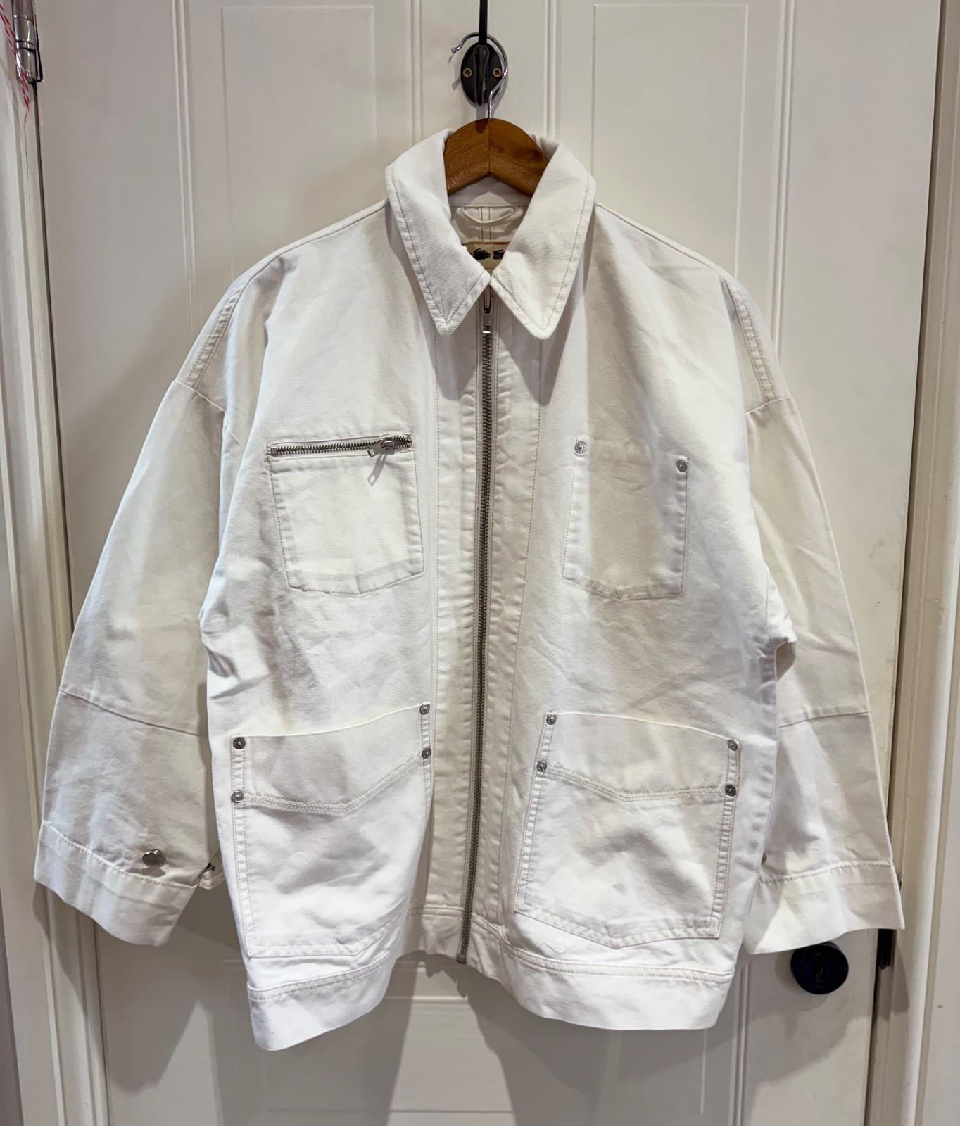 Free People We The Free Easy That Canvas Jacket RRP £118. Unworn. Unisex. Runs large