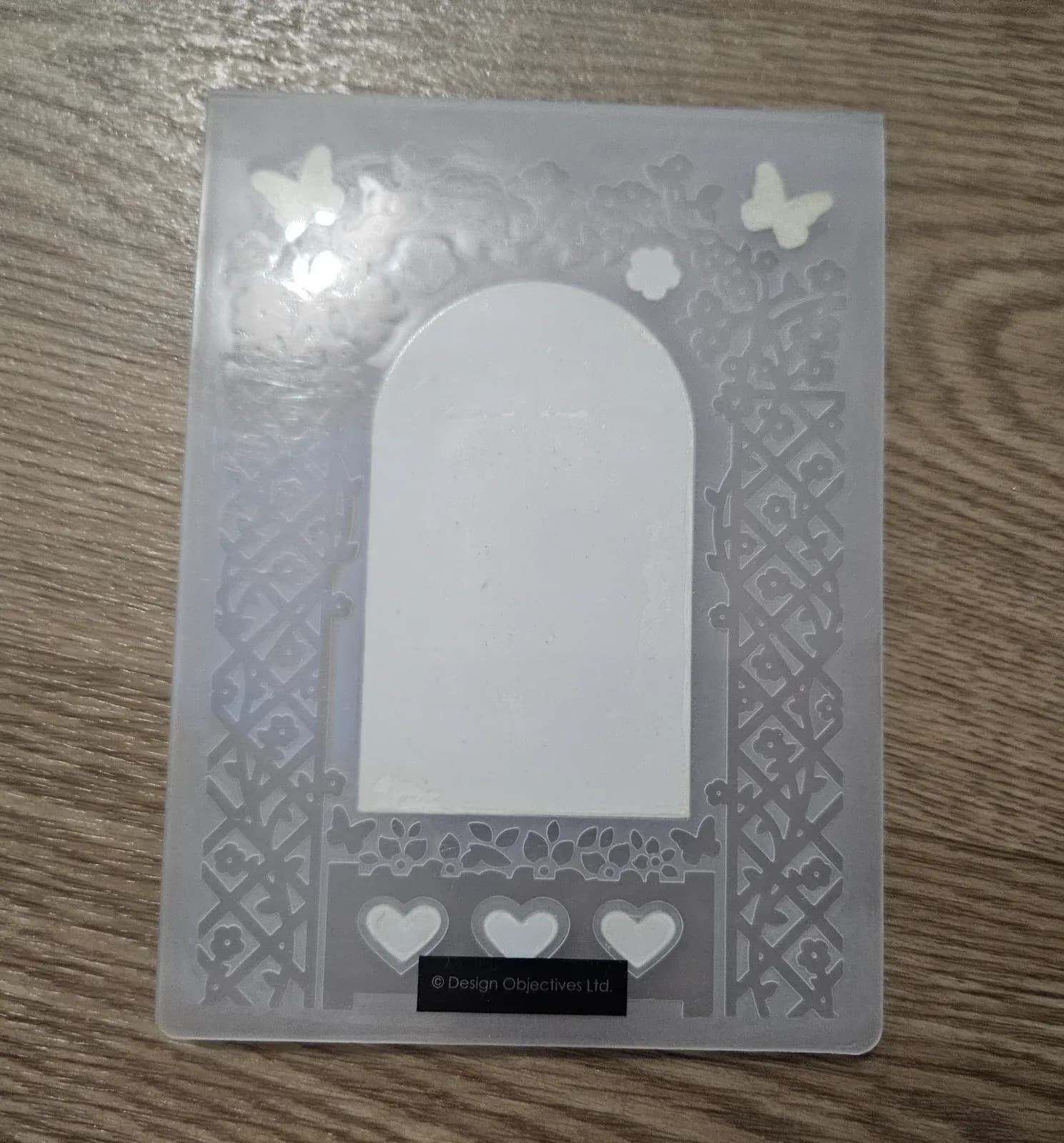 Design Objectives Garden Arched Window Trellis Cut & Emboss Folder