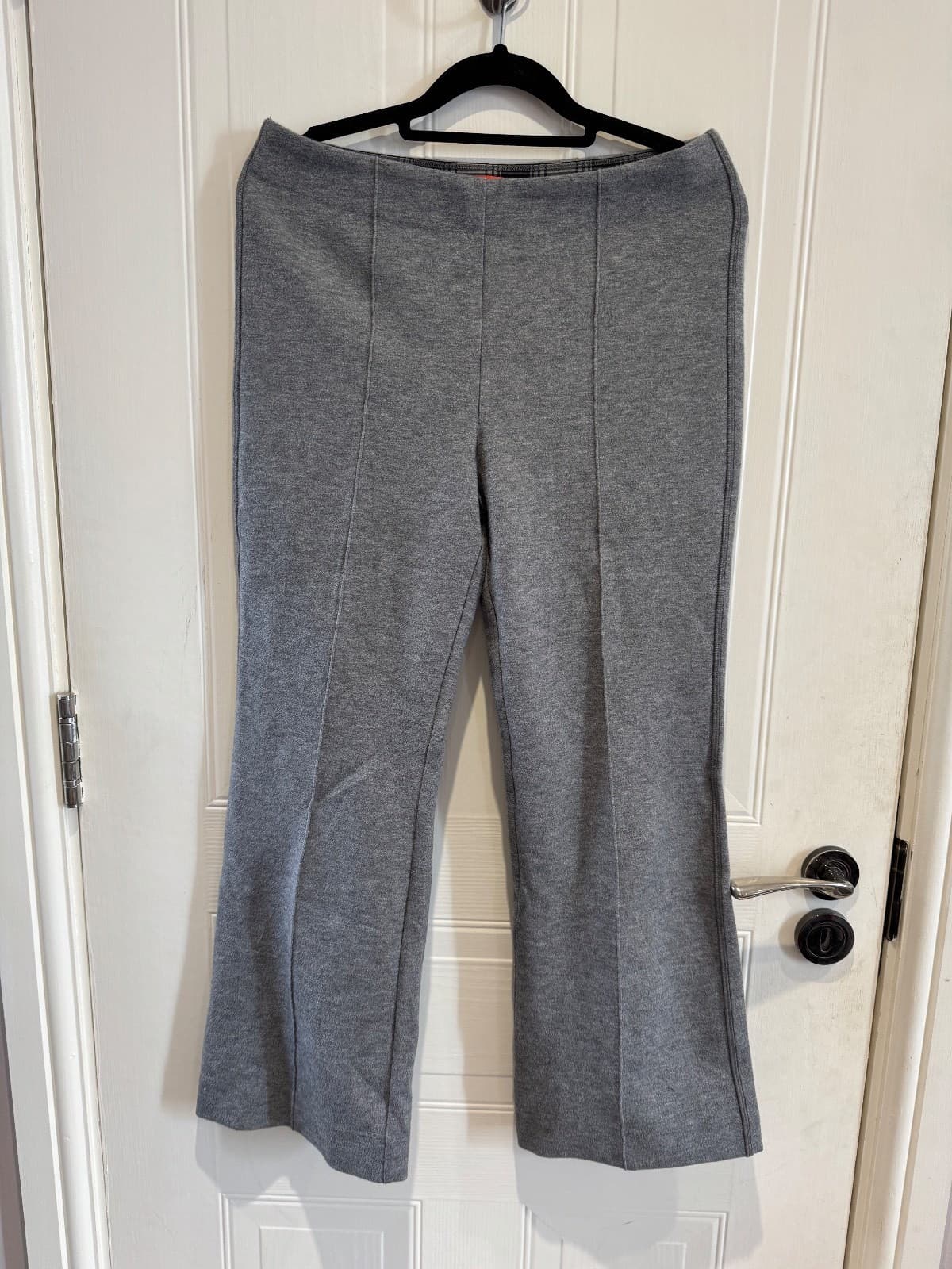 Cartonnier by Anthropologie Double-Knit Cropped Flare Pants