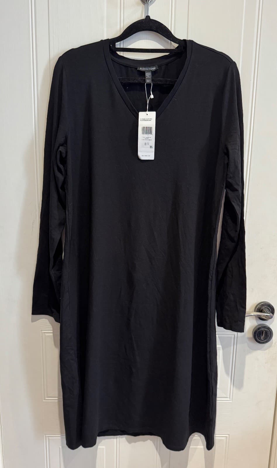 Eileen Fisher Stretch Jersey V-neck Dress RRP£180