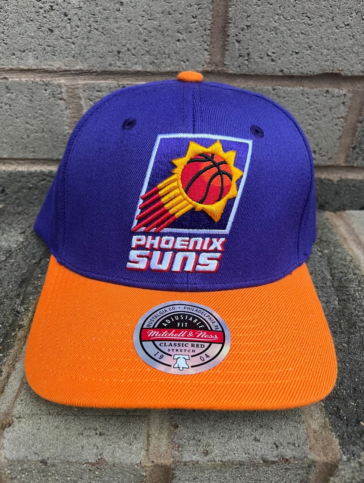 Mitchell & Ness NBA Phoenix Suns Vintage Baseball Cap | Purple/Orange | Onesize